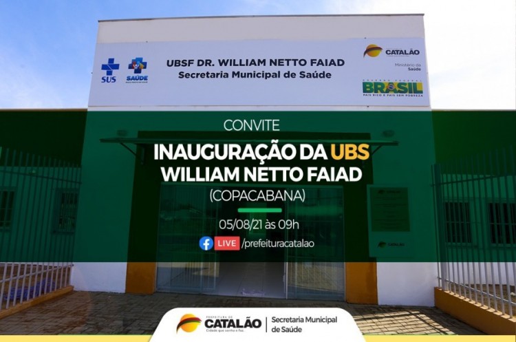 Com estrutura totalmente equipada, Prefeitura fará inauguração e entrega da UBSF do bairro Copacabana