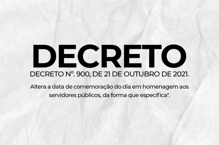 DECRETO DIA DO SERVIDOR PÚBLICO