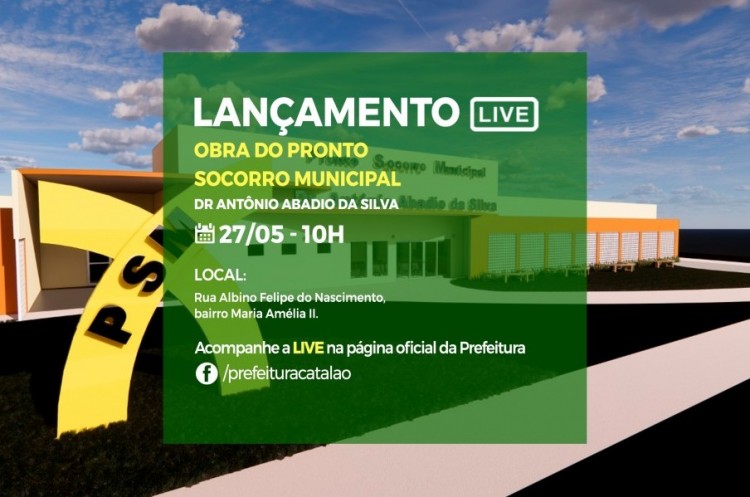 Pronto Socorro Municipal no Maria Amélia II começará a ser construído amanhã