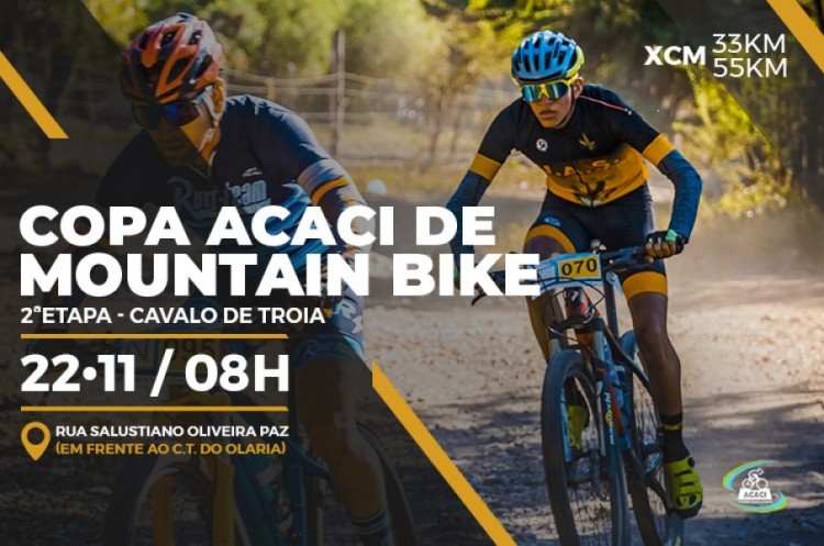 Secretaria de Esporte promove segunda etapa da Copa ACACI de Mountain bike em Catalão