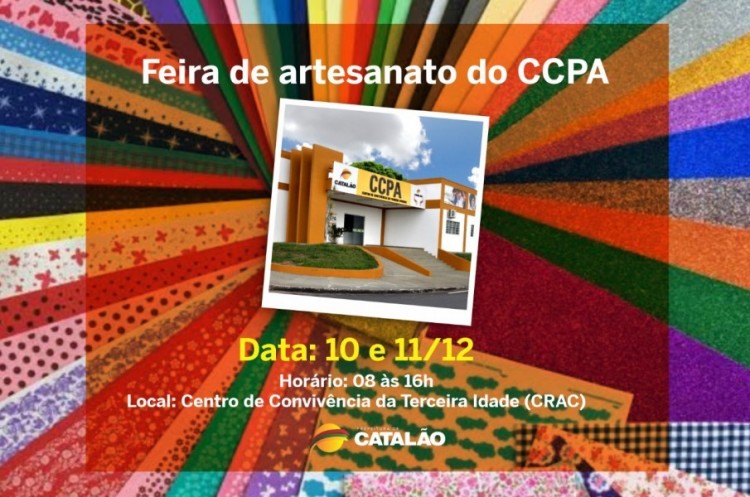 CCPA realizará feira de artesanato na próxima semana