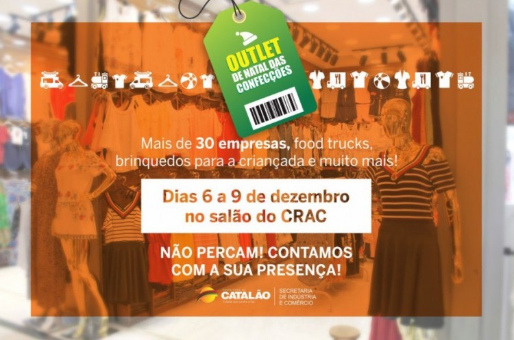 Outlet especial Natal: Vem aí mais uma feira das confecções e moda em geral