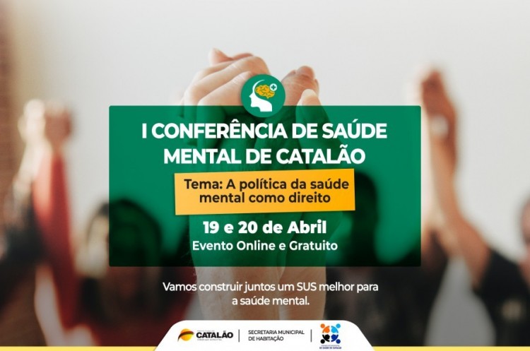 Catalão está com inscrições abertas para 1ª Conferência de Saúde Mental de Catalão