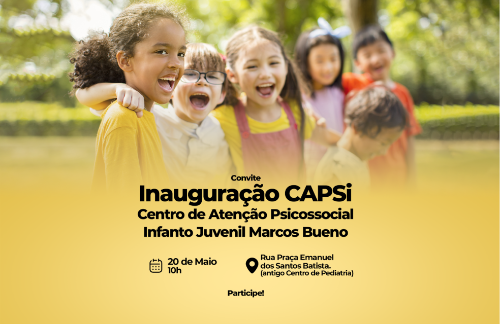 A nova sede do Centro de Atenção Psicossocial Infanto Juvenil, o CAPSI Marcos Bueno, será inaugurada pela Prefeitura de Catalão nesta segunda(20)