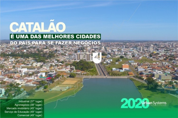 Em estudo divulgado pela Revista EXAME, Catalão é ranqueada entre as melhores cidades do país para se investir