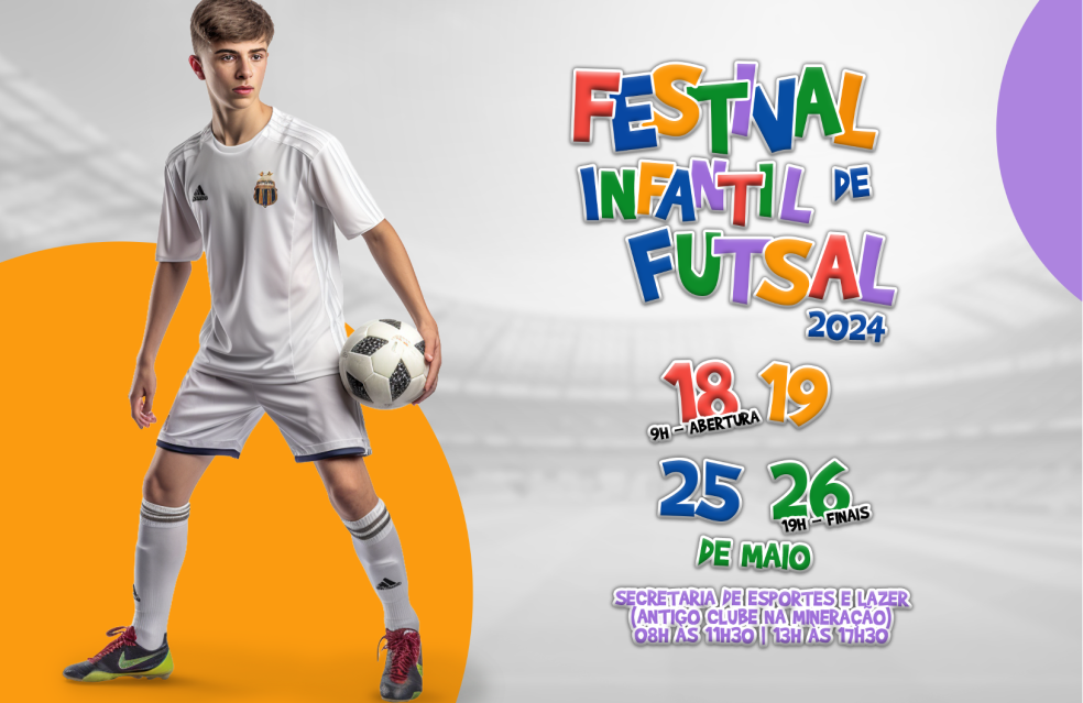 Festival Infantil de Futsal vai movimentar Catalão nos próximos dois finais de semana