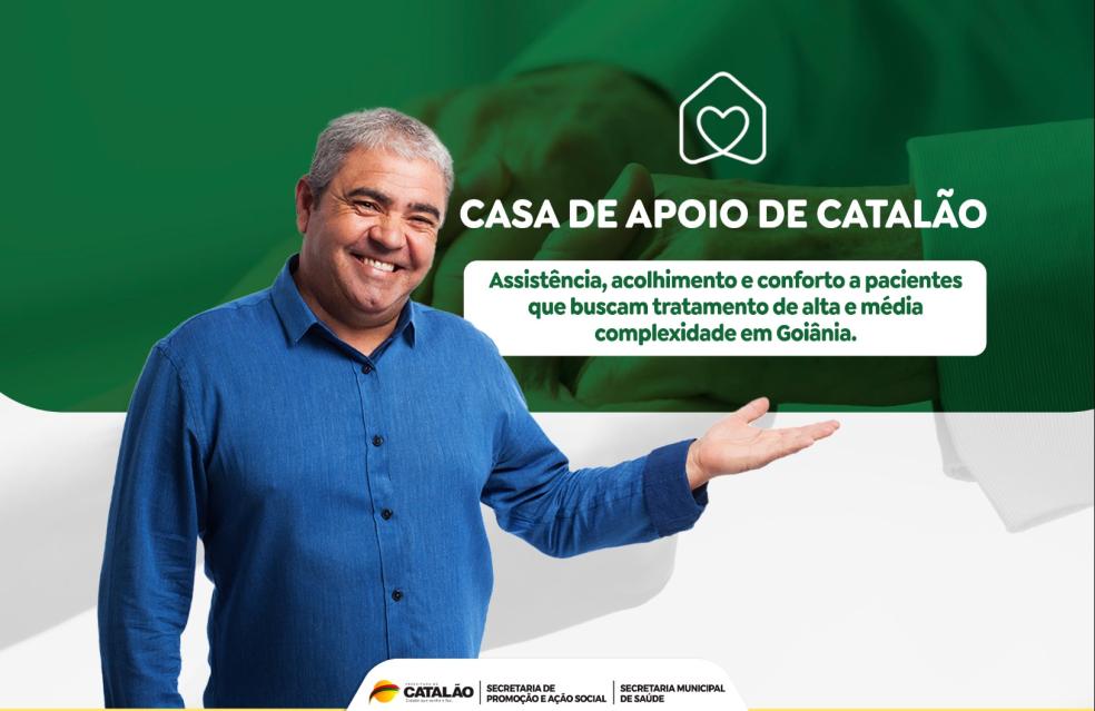 Casa de Apoio de Catalão em Goiânia recebe cerca de 1.500 pessoas por mês