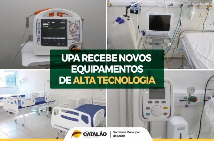 Mais investimentos: Prefeitura adquire R$ 300 mil em novos equipamentos para UPA 