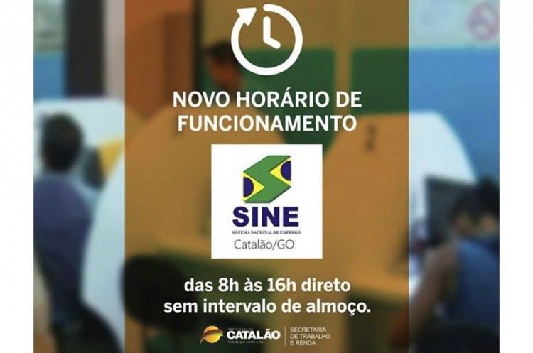 Com novo horário de atendimento Sine aumenta número de encaminhamentos de profissionais para o mercado de trabalho