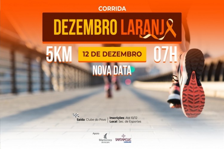 Neste final de semana terá a Corrida Dezembro Laranja em Catalão