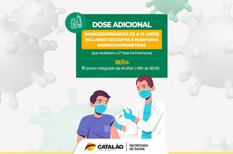 Covid-19: Saúde convoca adolescentes com imunossupressão de 12 a 17 anos para receberem a terceira dose da vacina