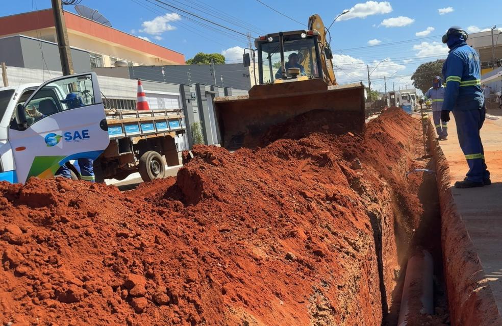 Prefeitura de Catalão investe em nova linha de água para beneficiar 32 mil moradores