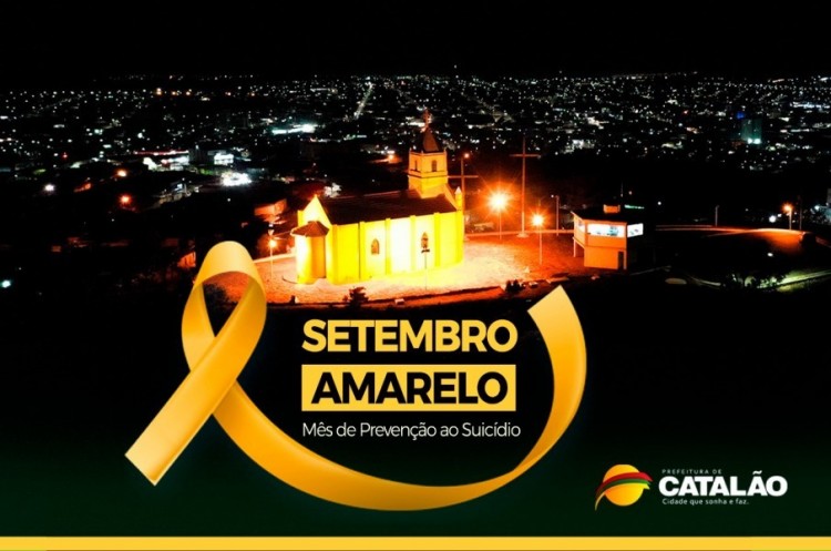 Setembro Amarelo: Morrinho de São João recebe iluminação especial em apoio à campanha do mês internacional de prevenção ao suicídio