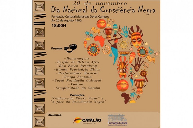 Evento marcará Dia Nacional da Consciência Negra em Catalão