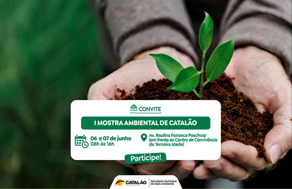 Na próxima terça-feira (06) começa a I Mostra Ambiental em Catalão