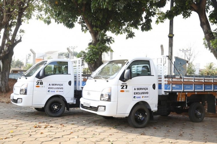 Dois caminhões zero quilômetro são adquiridos pela SAE