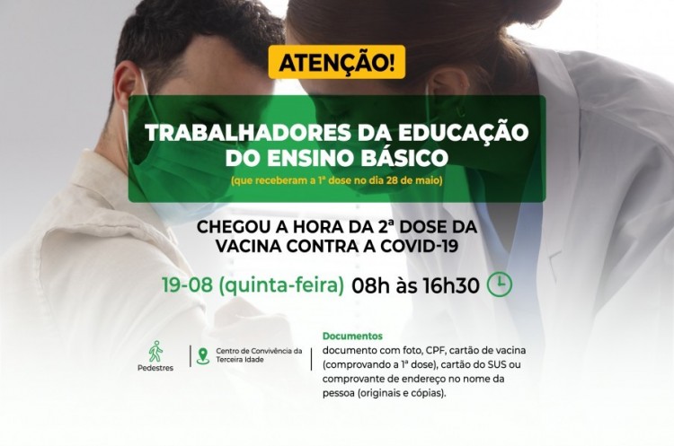 Covid-19: Trabalhadores da Educação do Ensino Básico receberão reforço da AstraZeneca nesta quinta