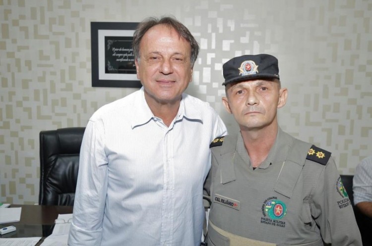 Em coletiva na Prefeitura, novo comando da PM é apresentado