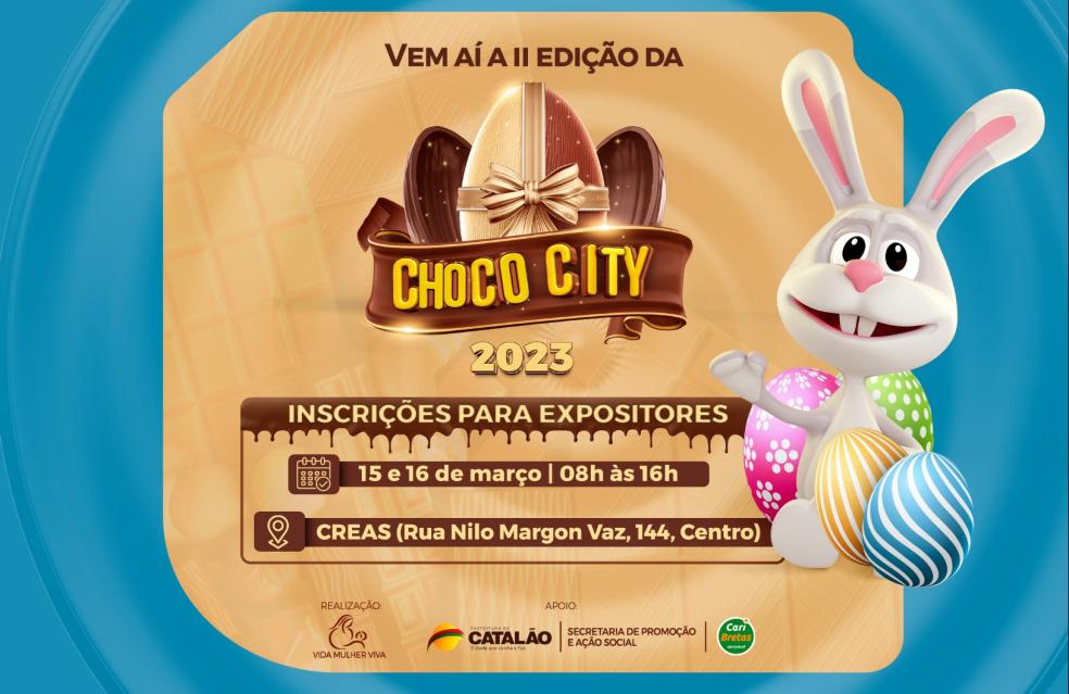 Choco City: Vem aí a II edição da Feira de Chocolates em Catalão