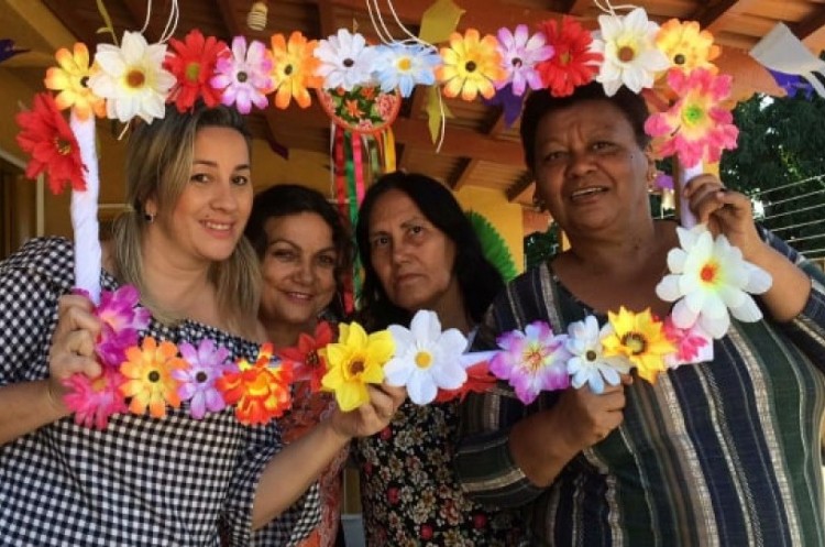 ESF Paulo de Tarso promove reunião mensal em clima junino