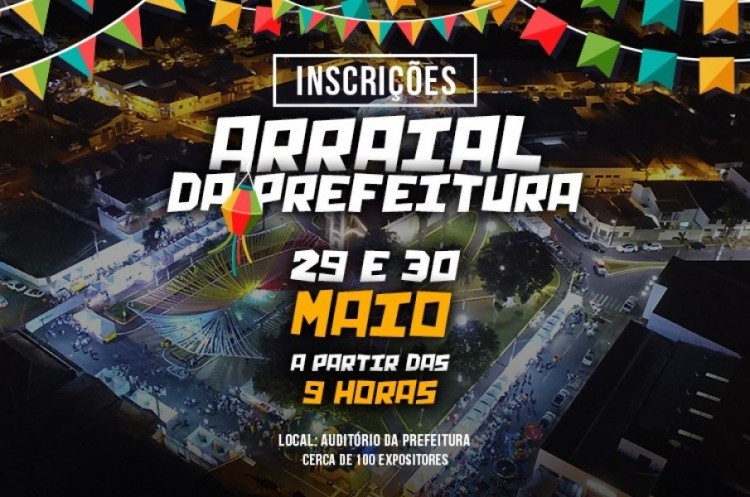 Abertas as inscrições aos comerciantes para participar da festa junina de Catalão