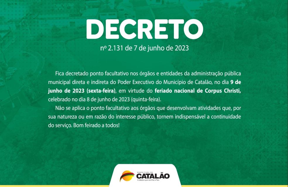 ATENÇÃO – COMUNICADO DE EXPEDIENTE DA PREFEITURA EM DIA DE JOGOS