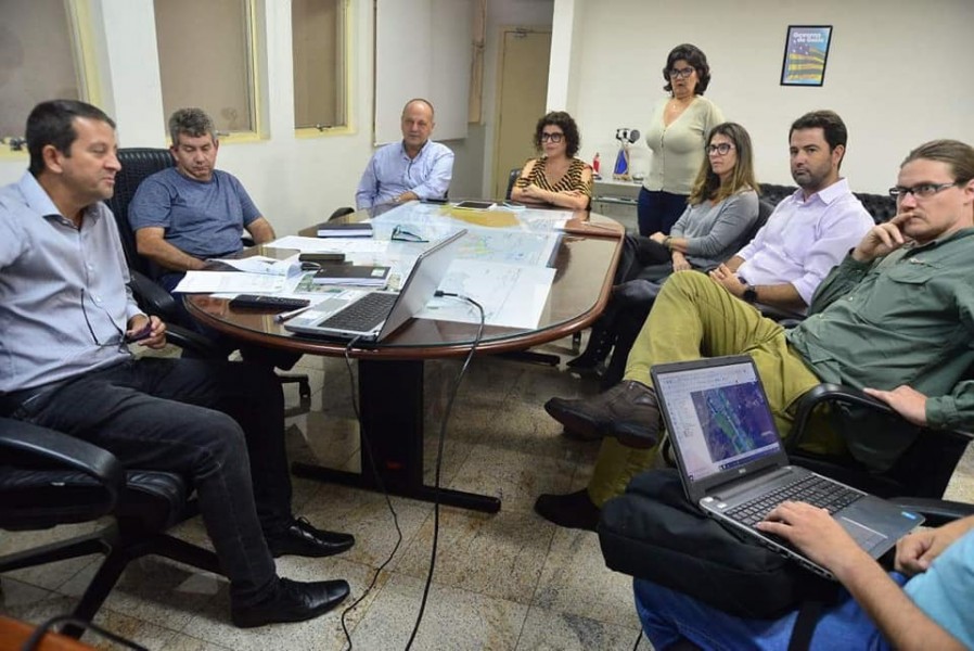 Representantes do Poder Público Municipal participam de reunião na Secretaria Estadual de Meio Ambiente