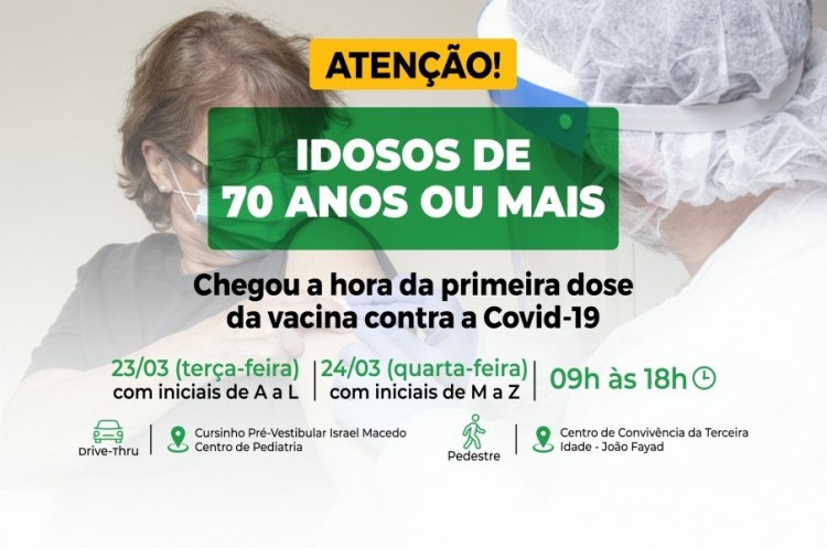 Covid-19: Catalão recebe mais 2.800 doses da vacina contra a Covid-19 