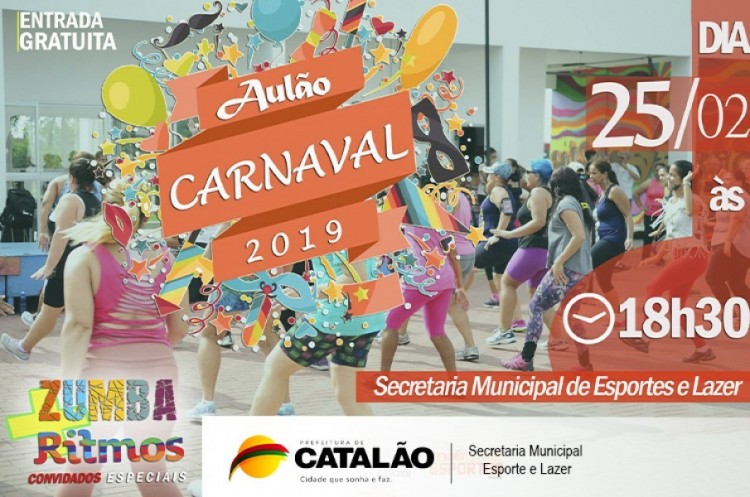 Hoje é dia de Aulão Especial de Carnaval