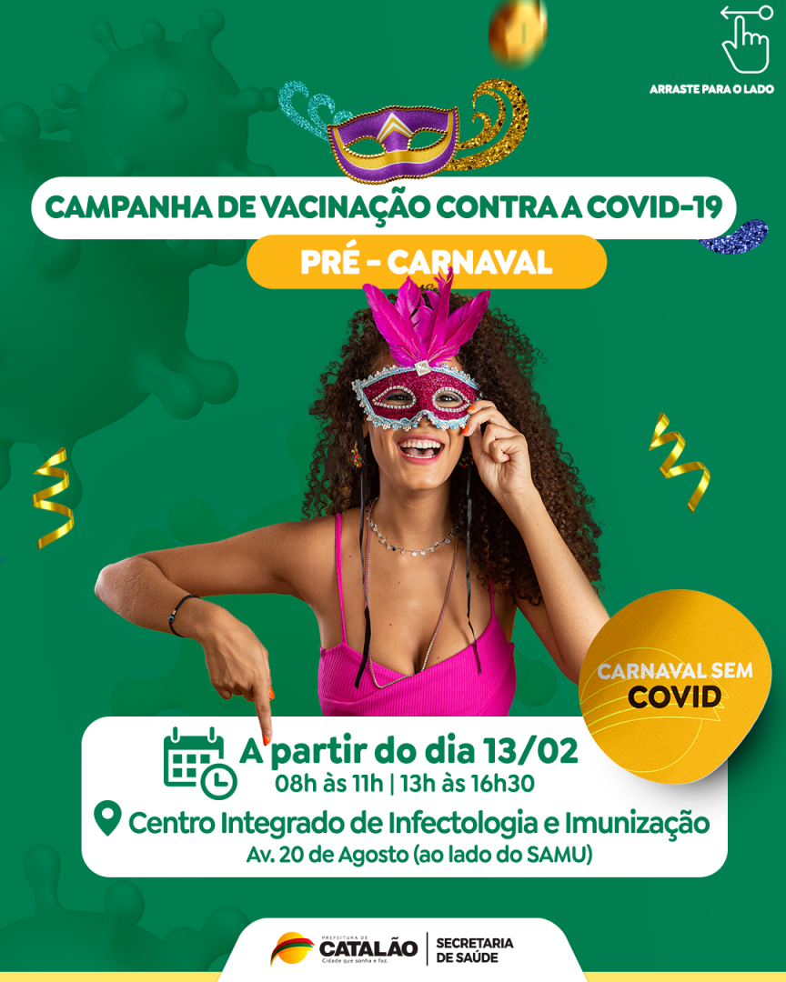 vacinaçao carnaval